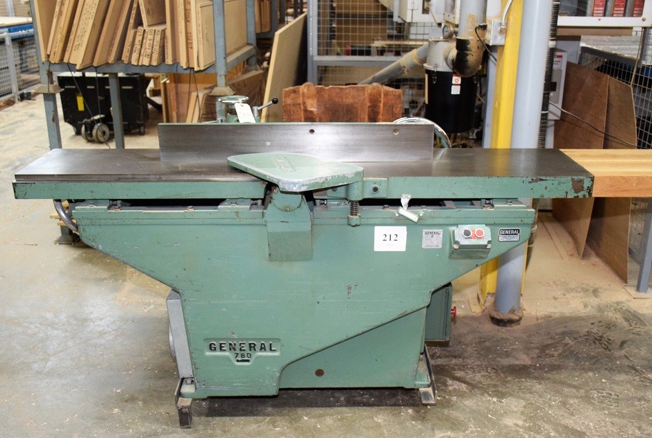 GENERAL 780 JOINTER * 12" WIDE CAPACITY, 5HP