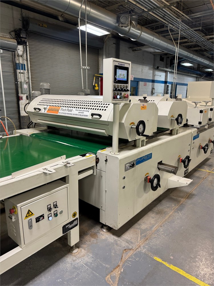 Foshan Purete "PRT-R2113" 2-Station Heated Roll Machine