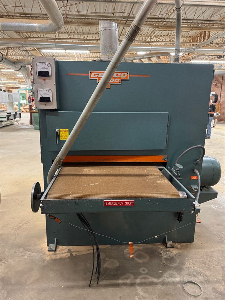 Cemco "2000" Wide Belt Sander - 36" - 2-Head