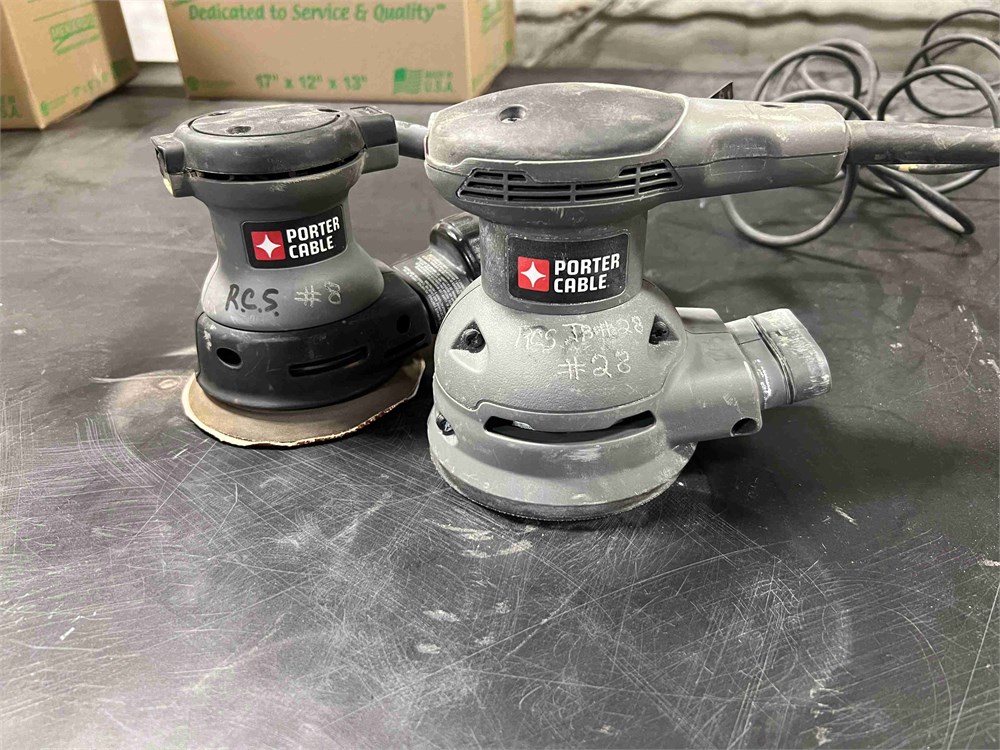 Porter Cable Electric Sanders Qty. (2)