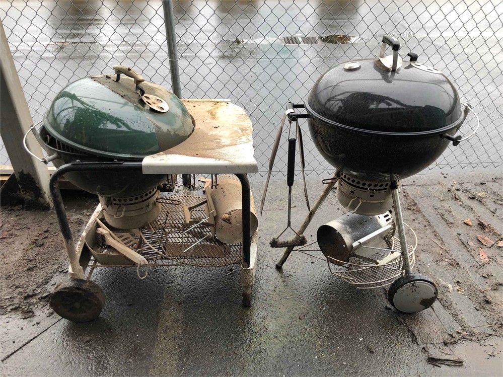 Two (2) Weber Charcoal Grills