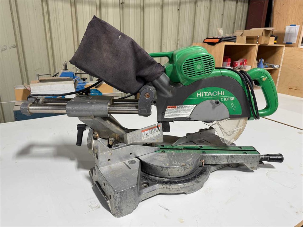 Hitachi "C10FSB" Slide Compound Miter Saw