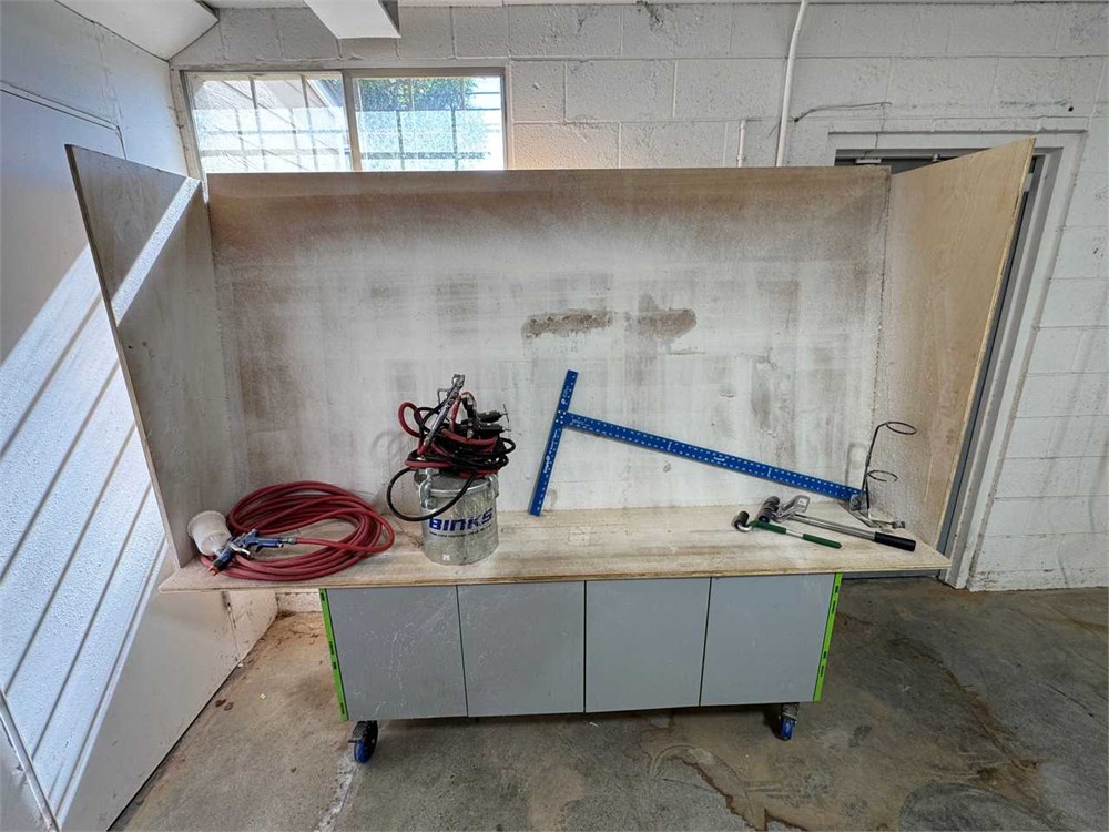 Mobile Finishing Cart