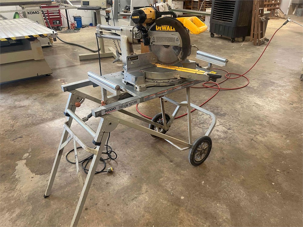 DeWalt miter saw & folding stand