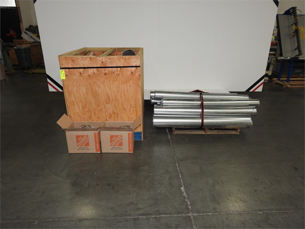 MISC. LOT OF "NORDFAB SNAP TOGETHER DUCTING"
