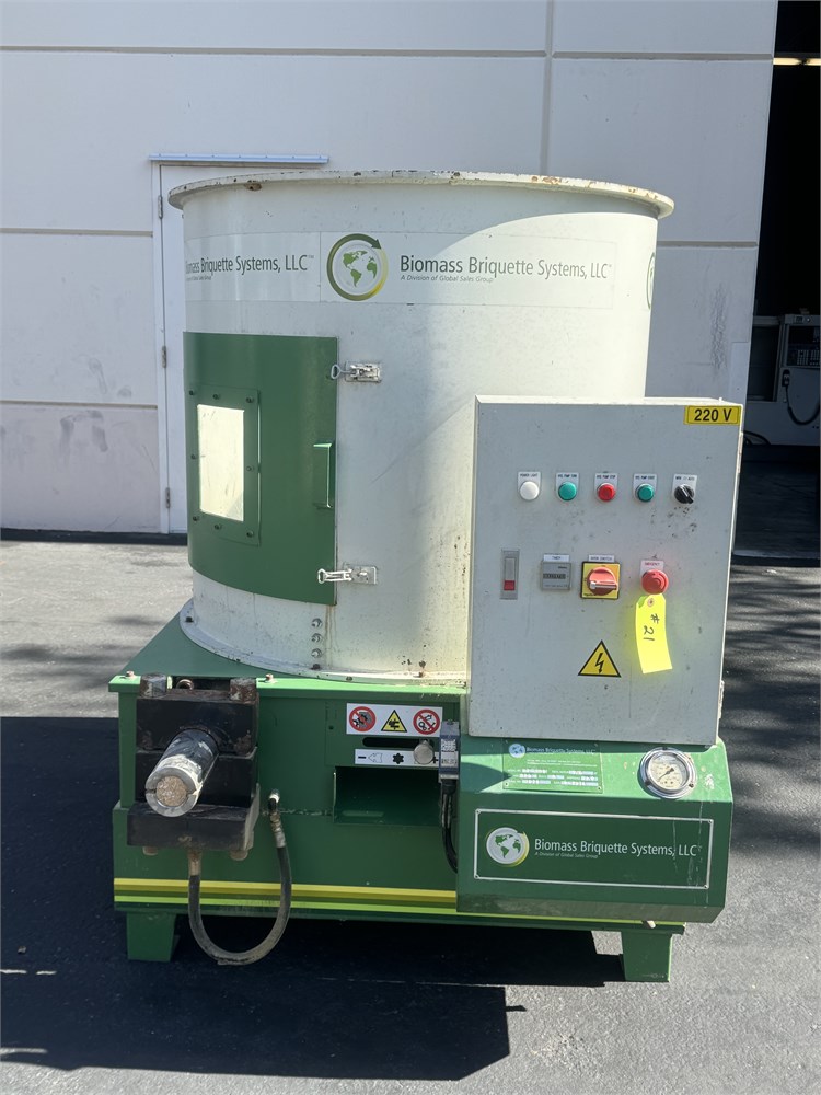 Biomass Briquette Systems "BP-100" Briquette Machine