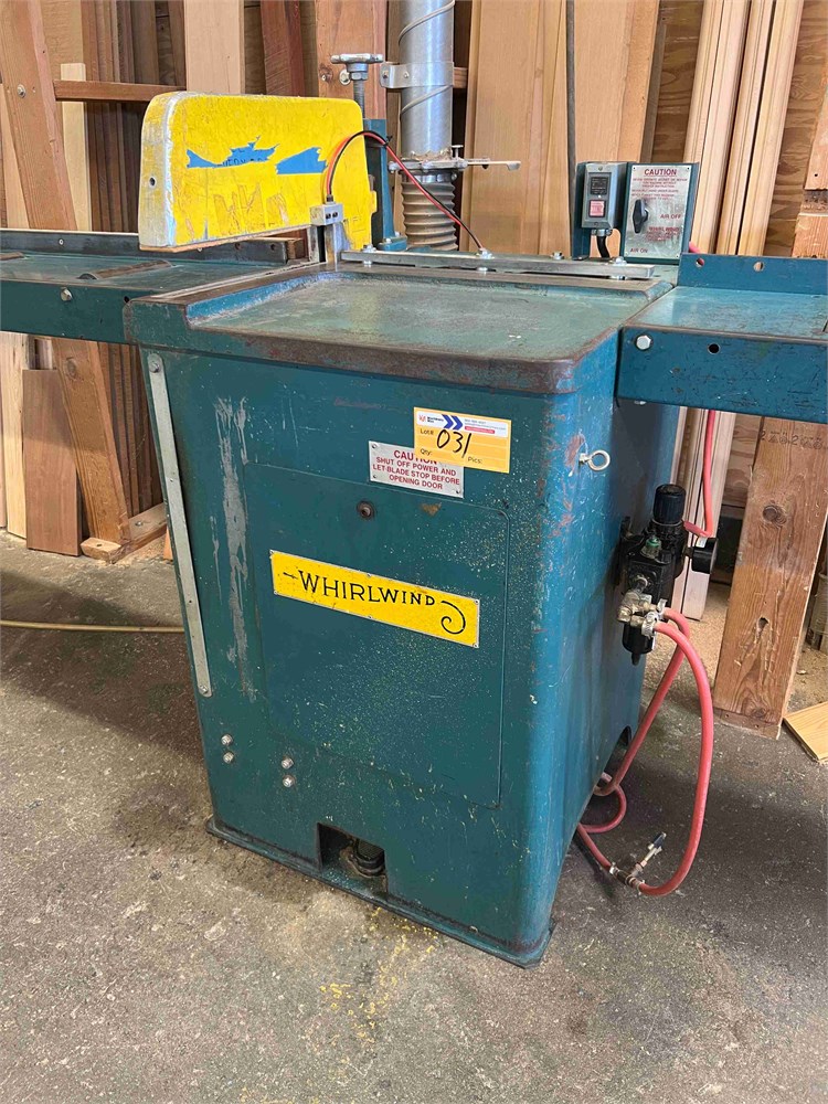 Whirlwind "212L" Up Cut Saw