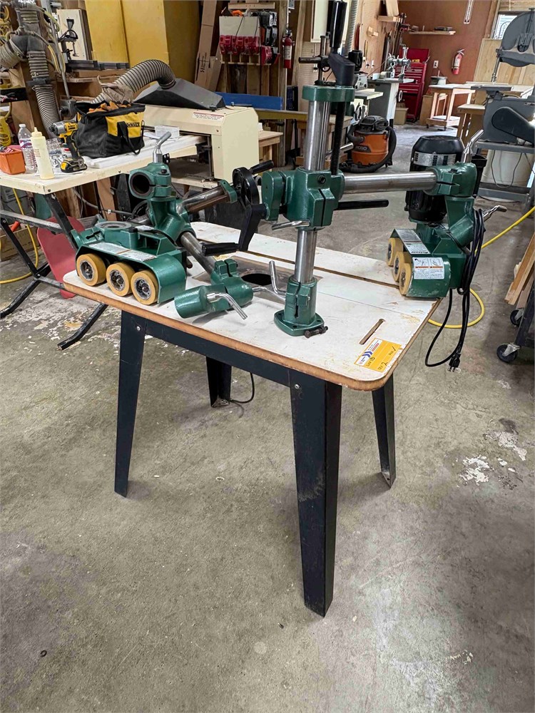 Grizzly "G4176" Power Feeder & Router Table