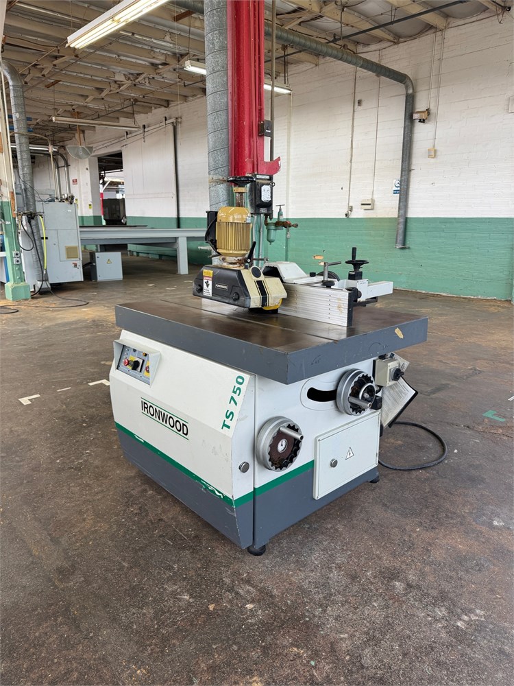 Ironwood ":TS750" Spindle Shaper & Power Feeder