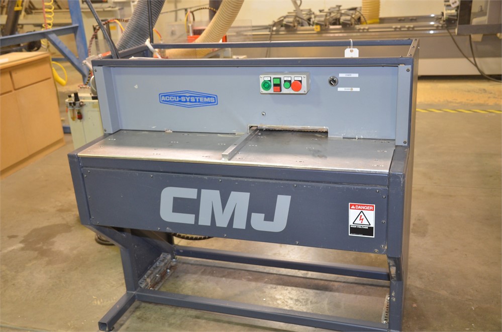 Accu-Systems "CMJ-2-12-Z" Double-Spindle Cope Machine