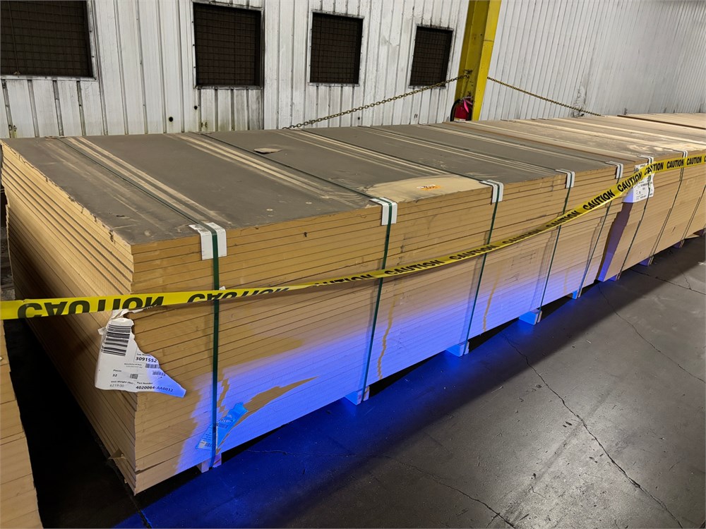 Trupan MDF Sheet Goods - 1" x 61" x 121" - Qty (32)