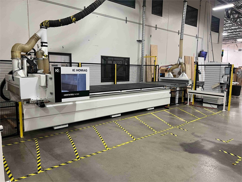 Homag "Centateq N-300" CNC with Unload Table