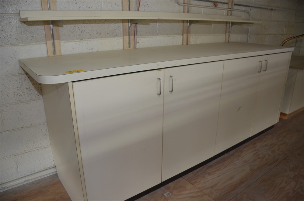 Storage cabinet & counter top