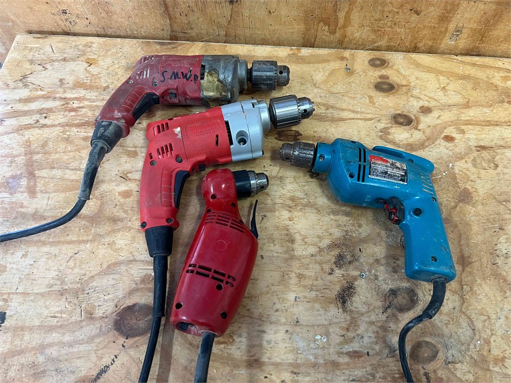 Electric drills Qty. (4)