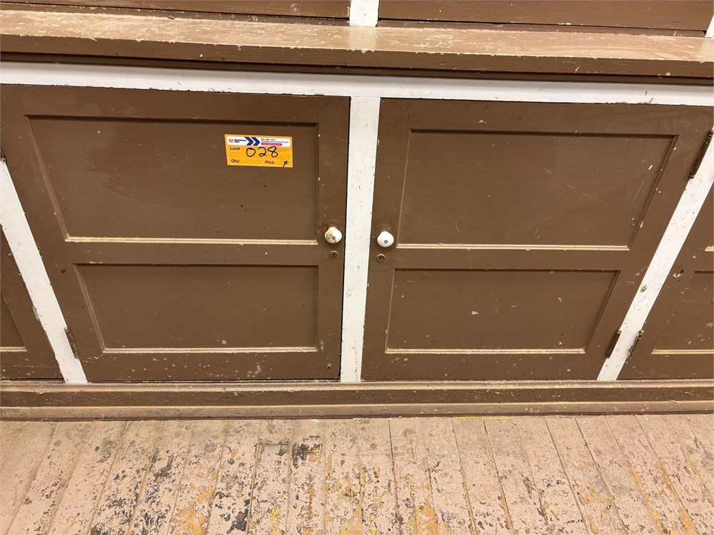 Contents of cabinet as pictured