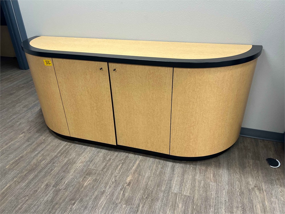 Rounded cabinet