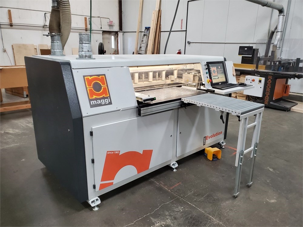 Maggi "Evolution 1000" Feedthrough CNC Machining Center (2022)