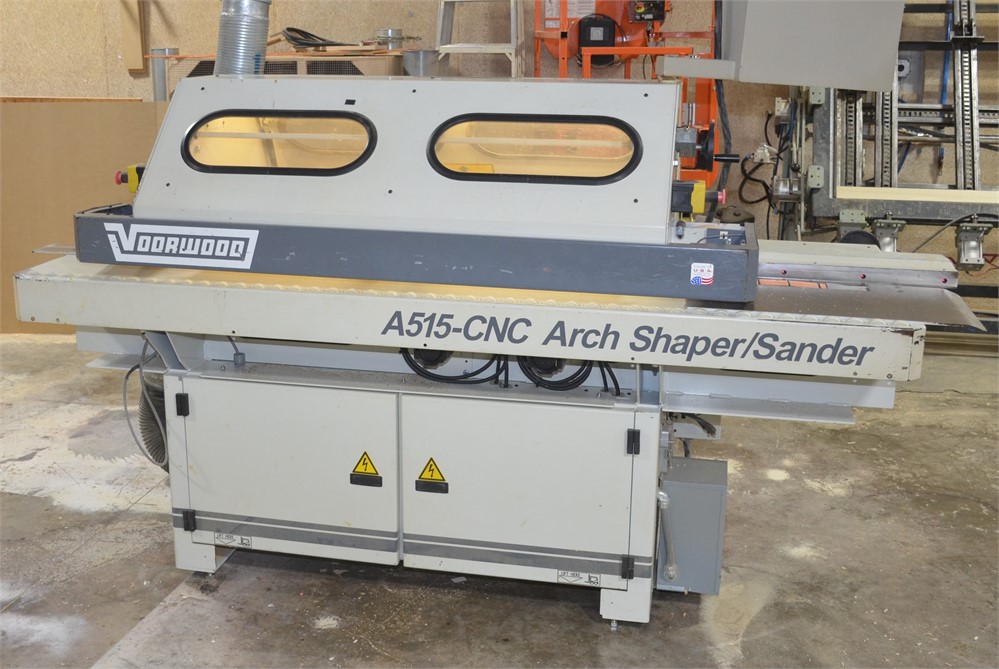 Voorwood "A515DP-CNC" CNC arching Shape & Sand