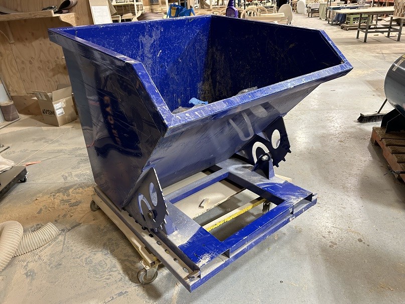 Dump Bin "Blue" Forklift Slots - Concord, ON