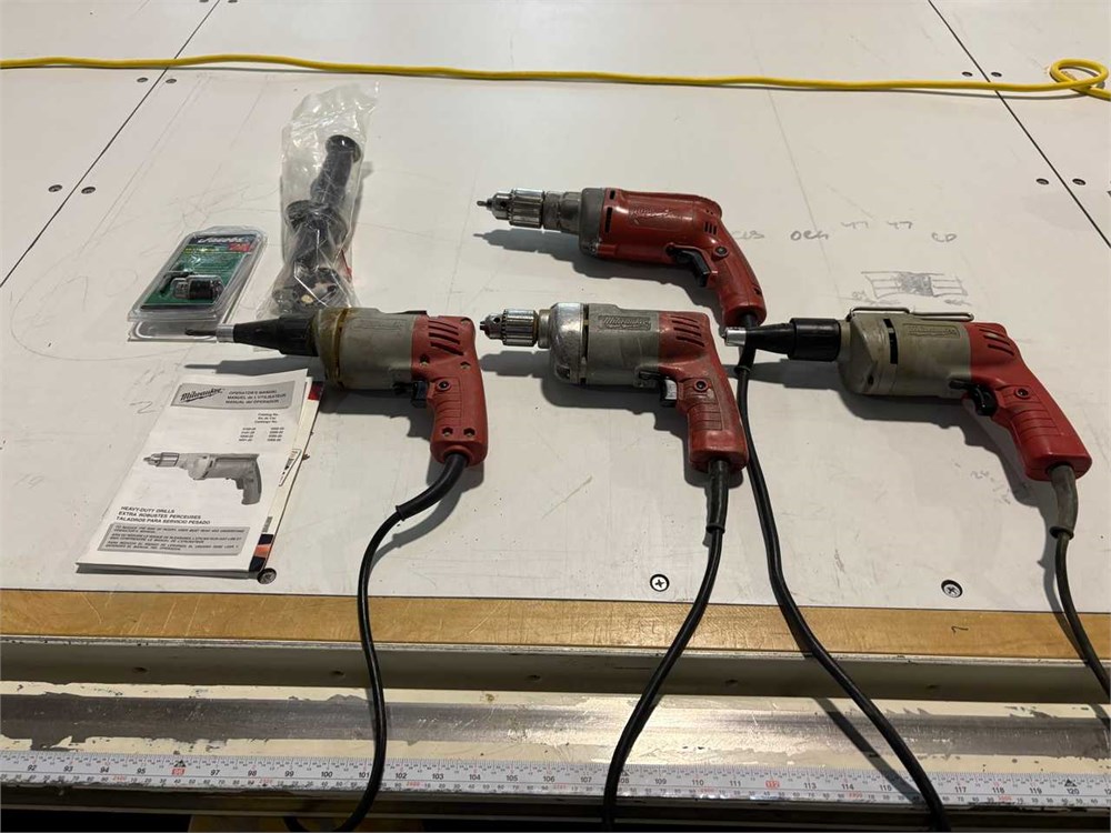 (4) Hammer Drills