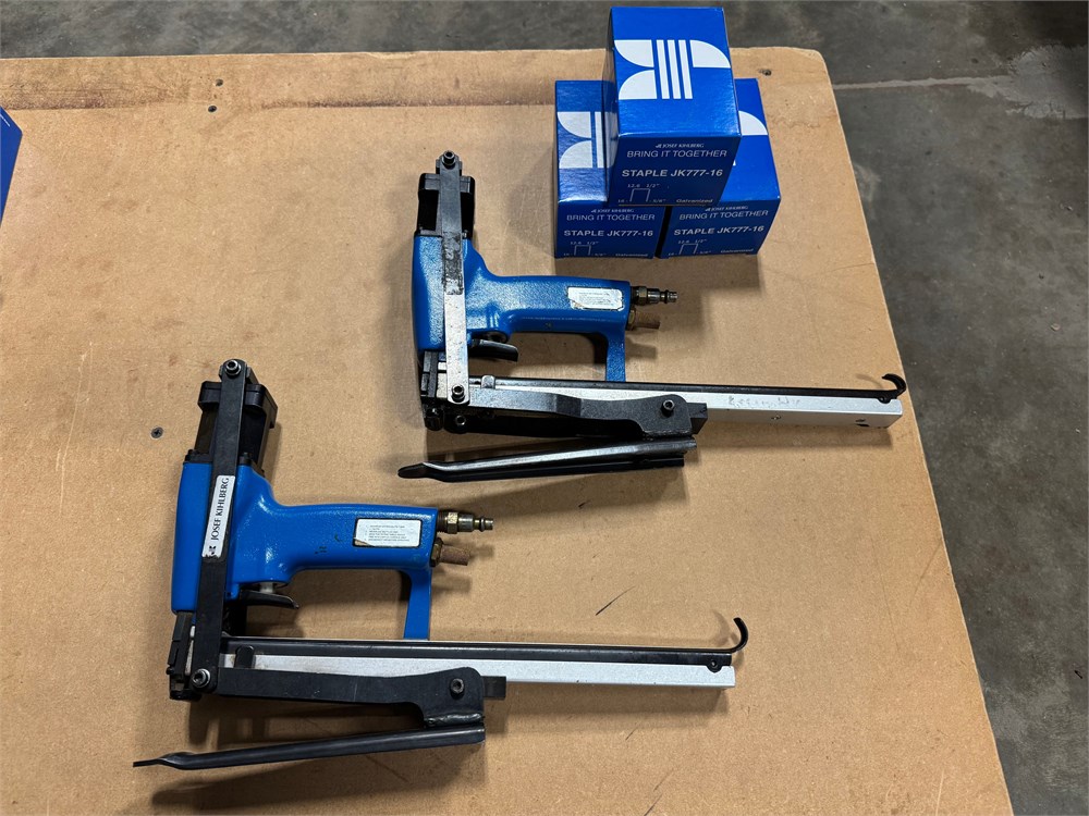 (2) Boxes of Staplers w/Gun