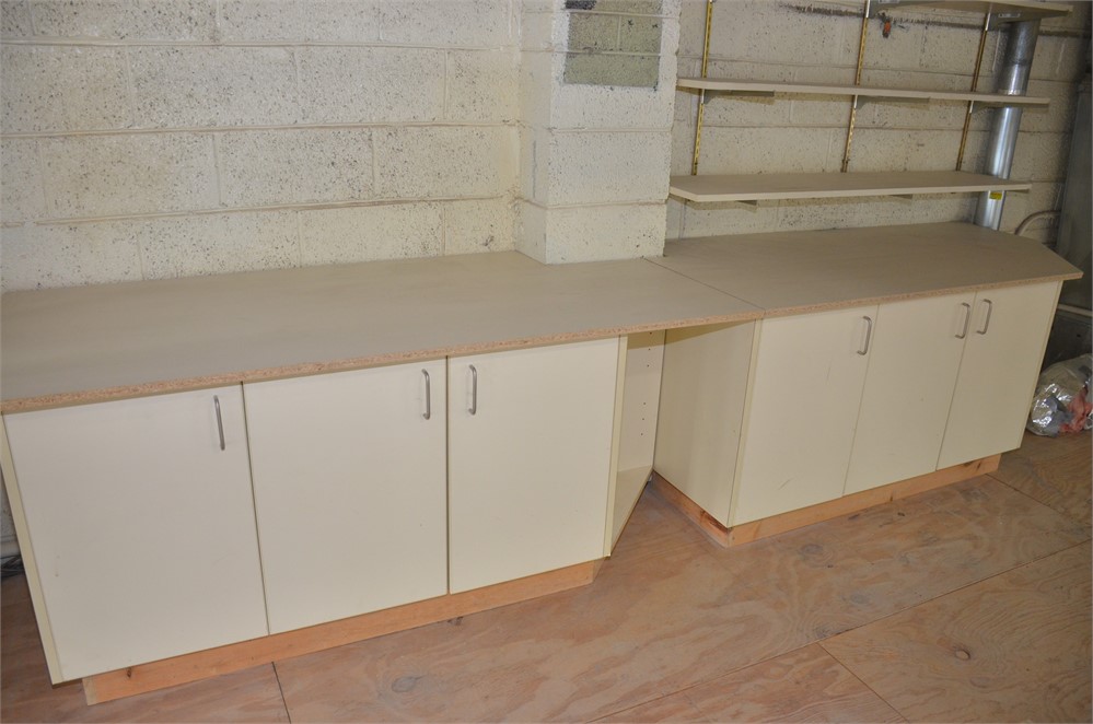 Storage cabinet & counter top