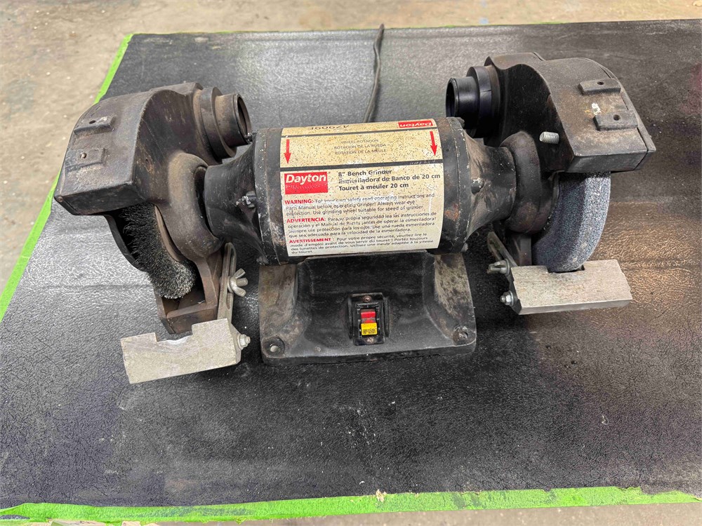 Dayton "4Z909E" 8" Bench Grinder