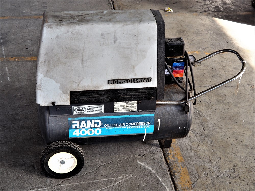 Ingersol Rand "4000" Oilless Portable Air Compressor