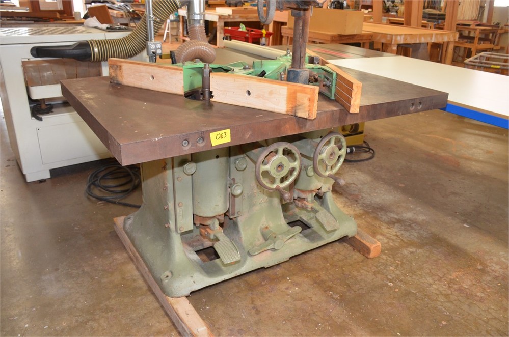 Yates American "44" Double Spindle Shaper