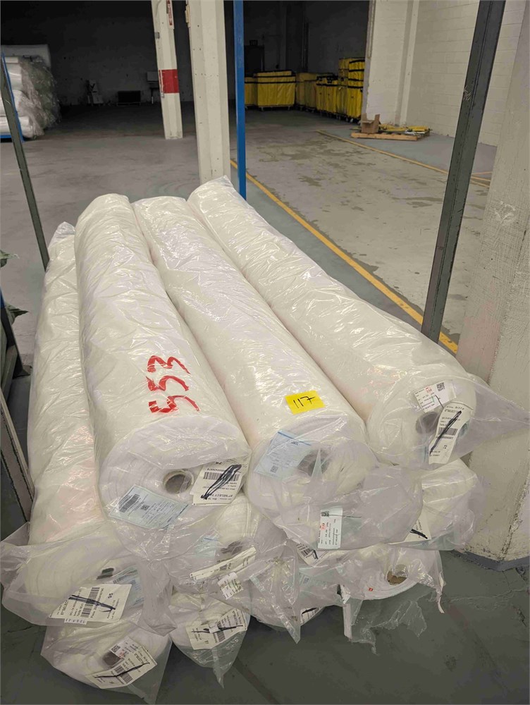 Select Tan fabric rolls