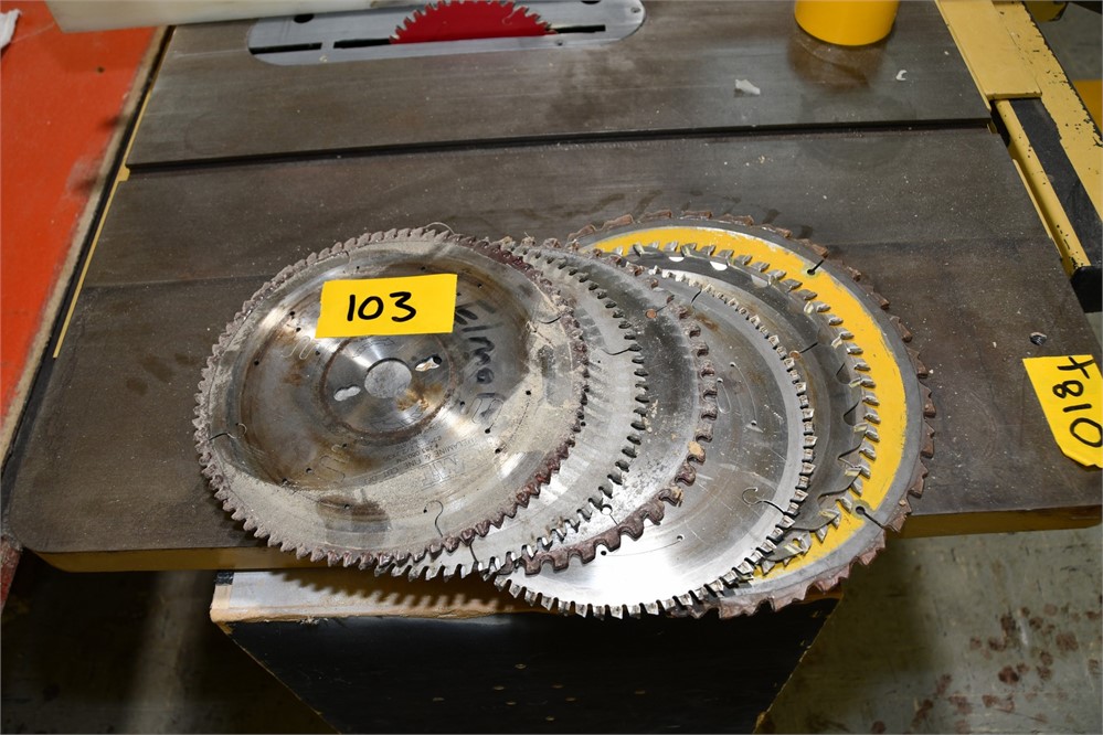 Lot of Saw Blades - 10" & 12"