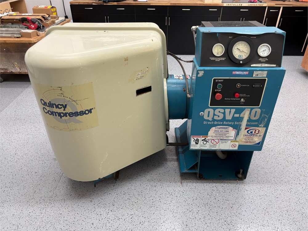 Quincy "QSV-40" Vacuum Pump