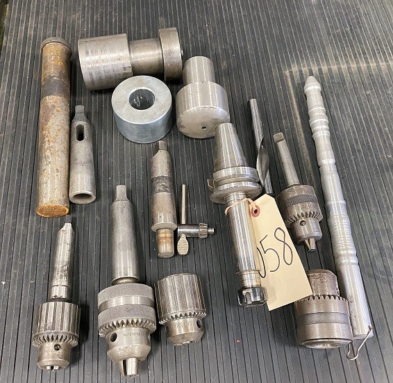 LOT OF TOOLING * CHUCKS, COLLETS ETC