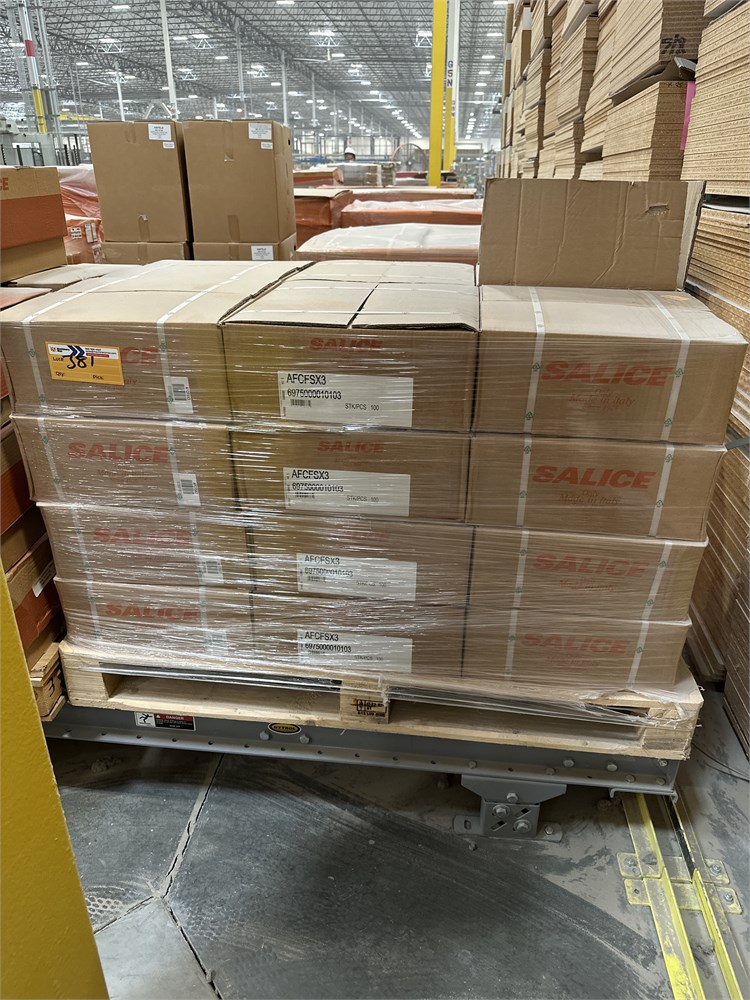 Pallet of Salice 6 Way Adjustable Hardware Cabinet Front Left (New in Boxes)