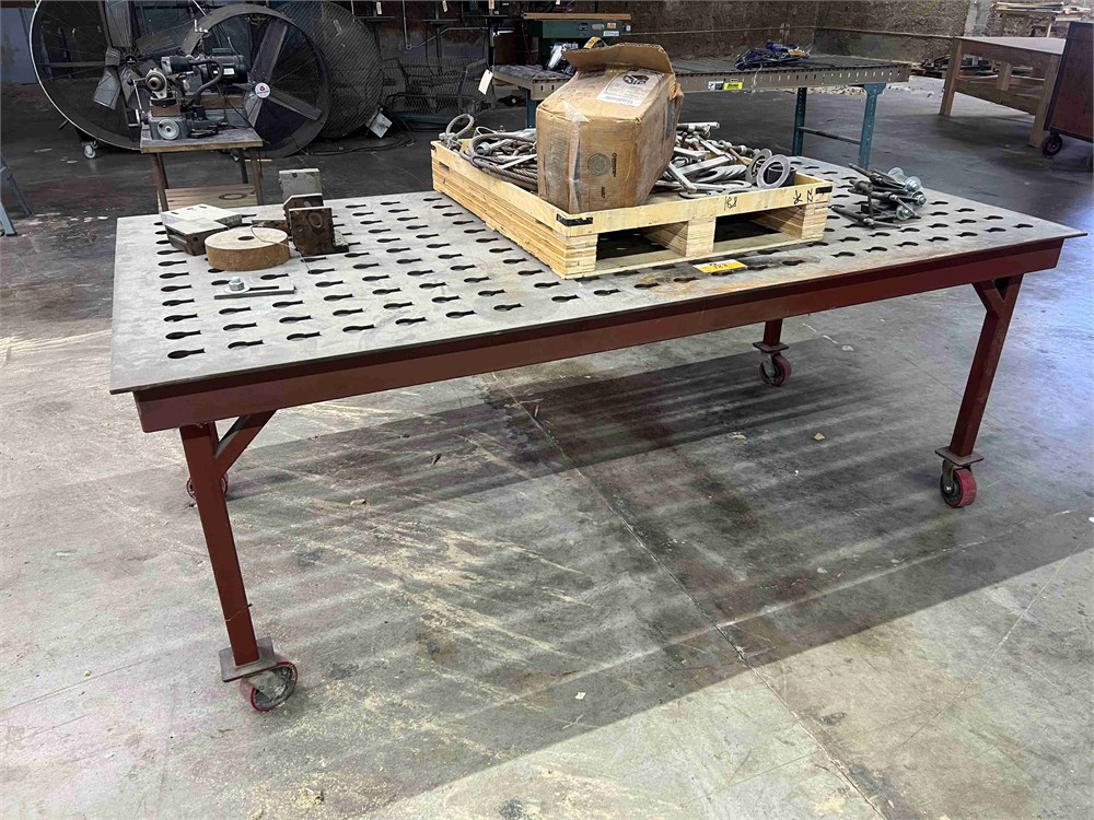 Metal Clamp Table & Clamps