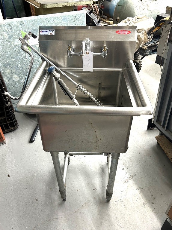 Omcan "18 inch Stainless" Sink - Mississauga, ON