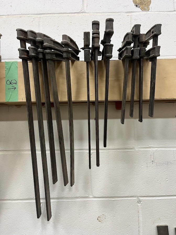 Assorted Clamps - Qty. 12