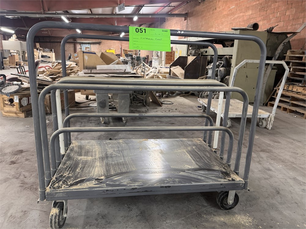 Material Cart w/ Dividers