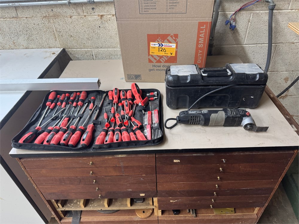 Rockwell Angle Grinder & Tool Kit