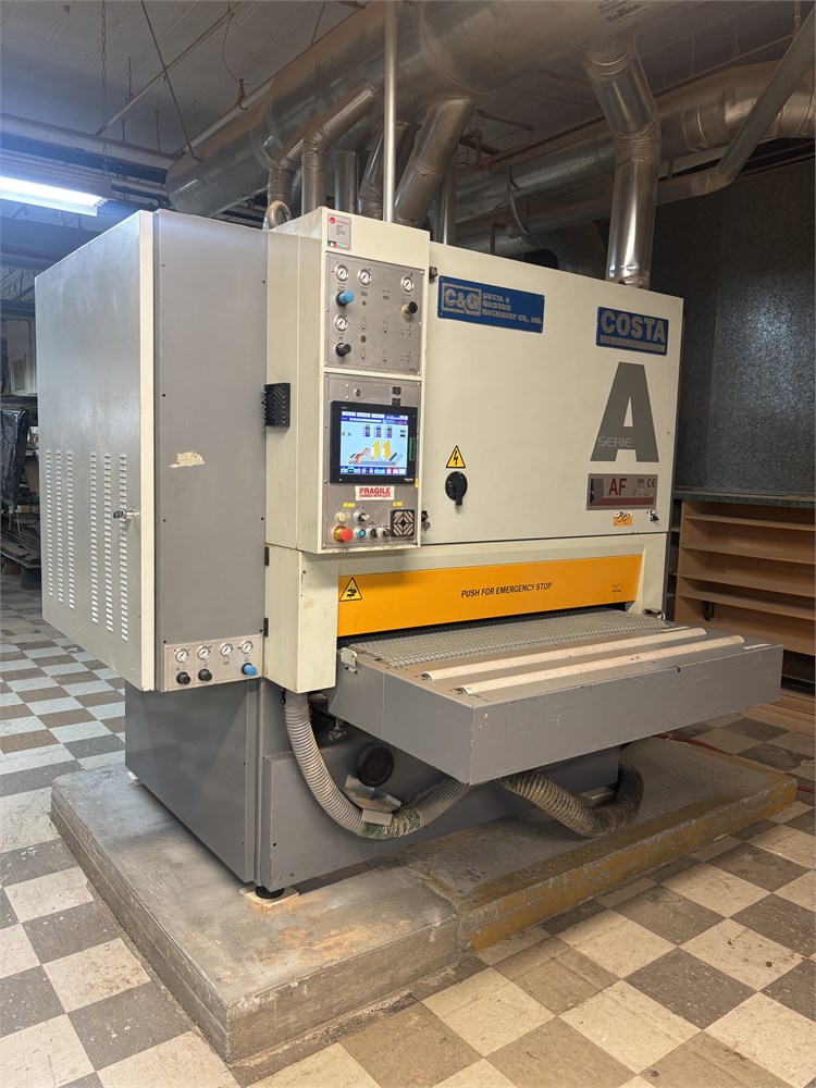 Costa "AF TRCT 1350" 2-Head Wide Belt Sander