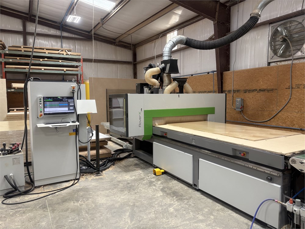 Biesse "Rover K FT 1531" CNC Router with Infeed and Outfeed System (2020)