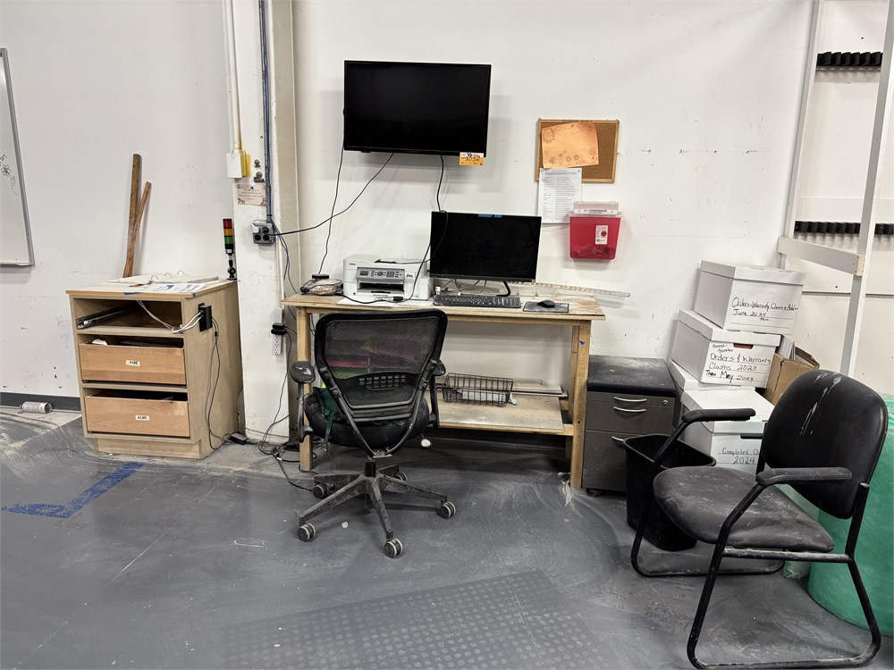 Workstation & Contents - As Pictured