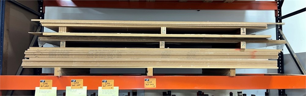 Lot of Material in Rack - No Racking