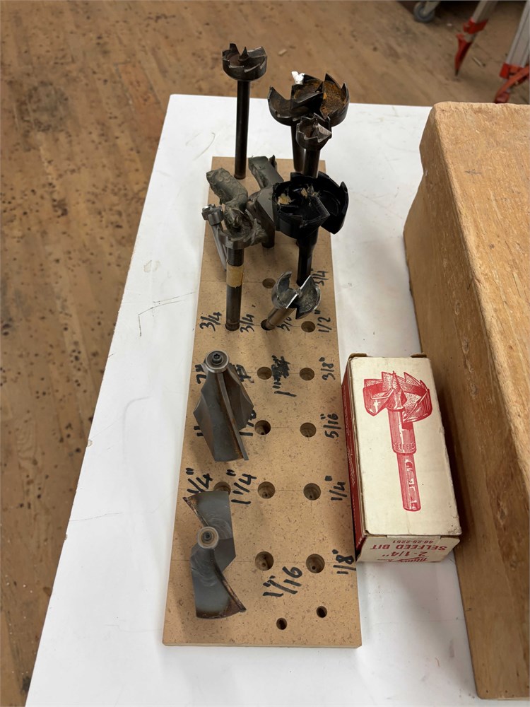 Assorted Woodworking Bits and Accessories