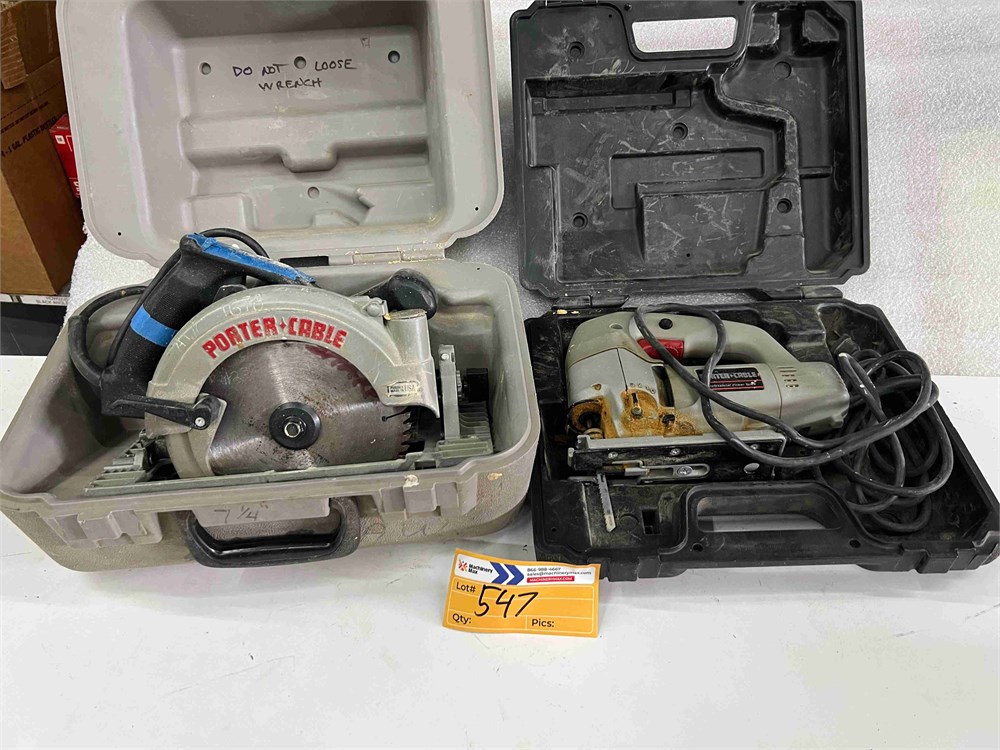 Porter Cable Hand Saw & Jig Saw