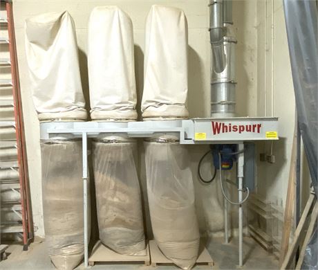 Dustek "Whispurr" Dustcollector - 10 hp - SEE VIDEO