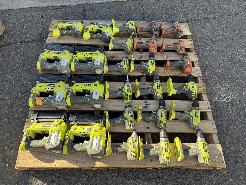 Ryobi and Ridgid Cordless Tools