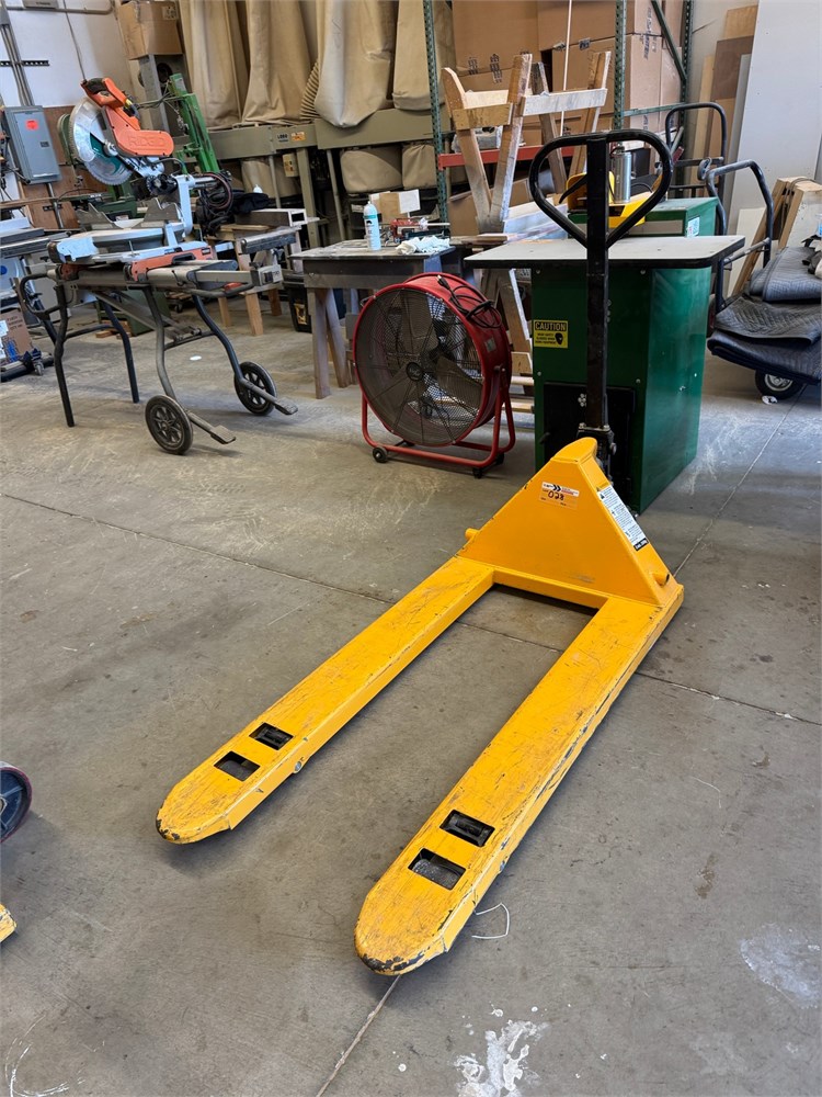 Yellow Pallet Jack