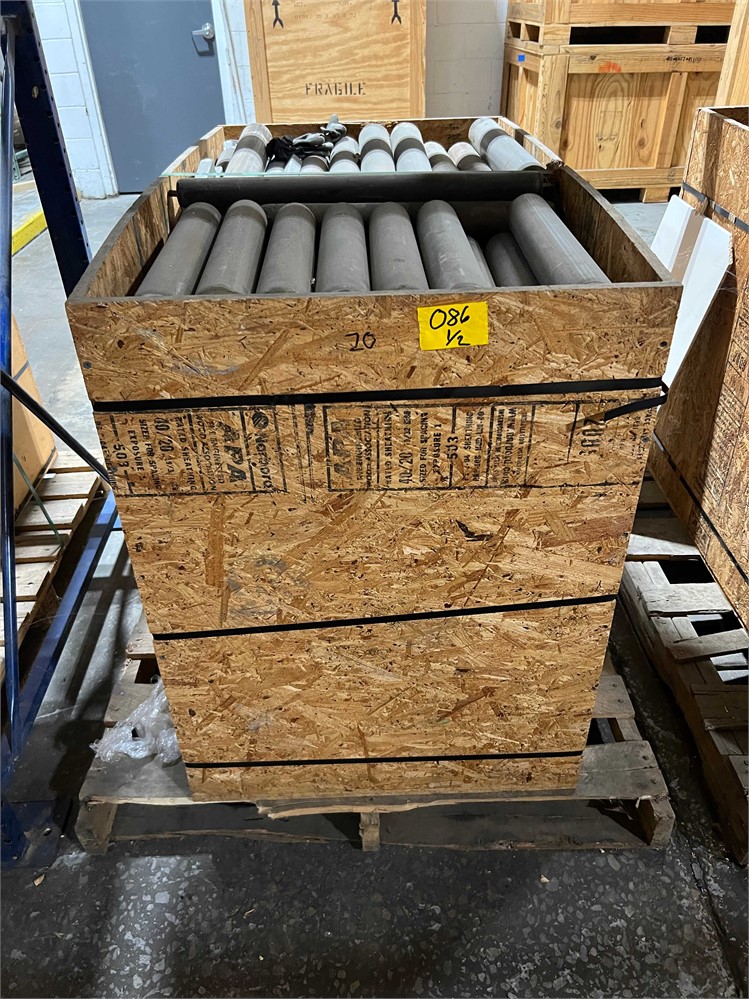 Conveyor rollers 20" (2) boxes