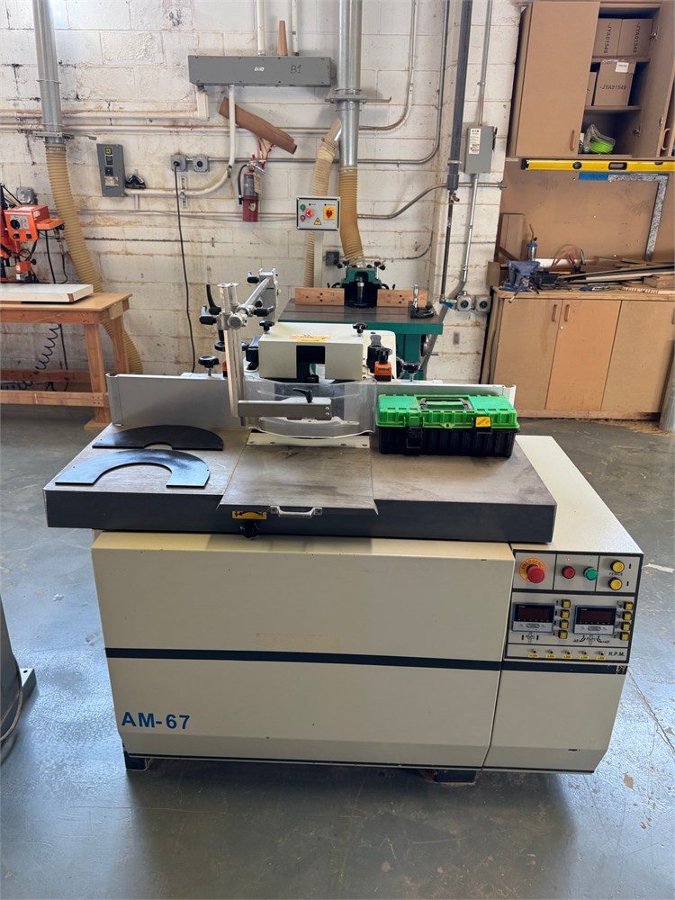Andreou "AM-67" Spindle Shaper - Tilting